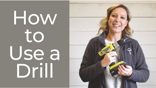 How to use a Drill A Beginners Guide [upl. by Murton327]