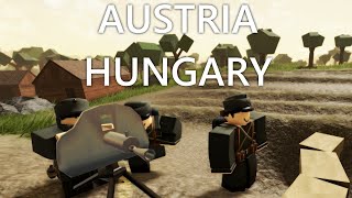 AUSTRIA HUNGARY in Roblox Entrenched [upl. by Serolod]