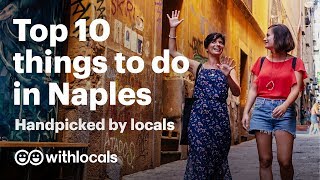 🏖️ The Top 10 things to do in Naples  WHAT to do in Naples amp WHERE to go by the locals 🍕 [upl. by Ayek]