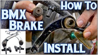 How To Install  Put On BMX Brakes [upl. by Douty]