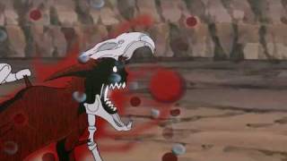 Naruto Animation  Pain vs 6 Tails [upl. by Anawit]