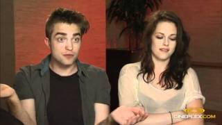 Robert Pattinson and Kristen Stewart Interview For Breaking Dawn Part 1 [upl. by Marfe174]