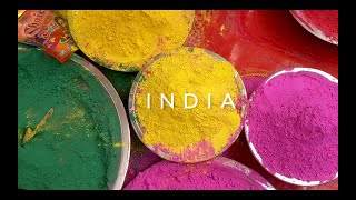 India featuring the Holi Festival of Colours by David Lazar [upl. by Beach720]