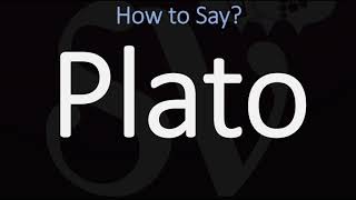 How to Pronounce Plato CORRECTLY [upl. by Grimbal]