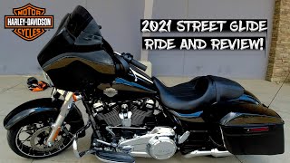 2021 Harley Davidson Street Glide Ride and Review [upl. by Elison757]