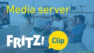 FRITZ Clip – Use your FRITZBox as a media server [upl. by Ennairod270]