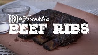 BBQ with Franklin Beef Ribs [upl. by Enela]