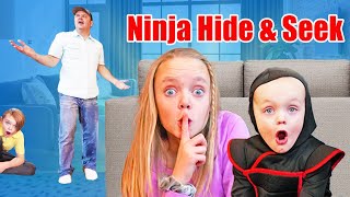 Sneaky Ninja Hide and Seek The Fun Squad on Kids Fun TV [upl. by Lilias]