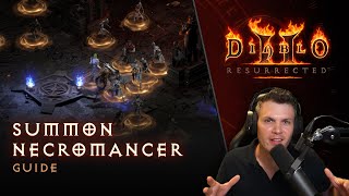 Diablo II Resurrected  Summon Necromancer Guide [upl. by Fanni]