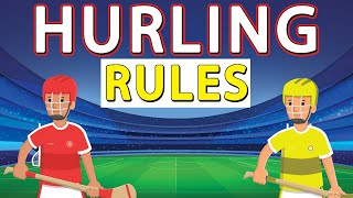 Rules of Hurling EXPLAINED  How to Play Hurling  HURLING [upl. by Pinebrook]