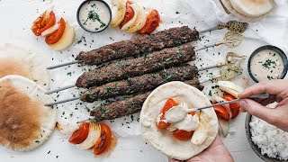 Middle Eastern Kofta Kebab Recipe [upl. by Roosnam]