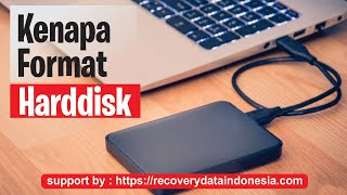 Format Dulu Harddisk External Yang Baru Beli Sebelum Digunakan [upl. by Gaskill]