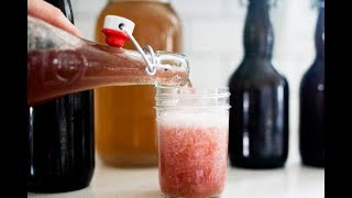 HOW TO MAKE WATER KEFIR  Fermented Drink Recipes [upl. by Dee Dee]