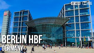 Berlin Hauptbahnhof  Central Station  🇩🇪 Germany 4K HDR Walking Tour [upl. by Gefen]