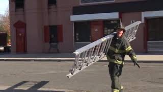 SingleFirefighter Ladder Raise [upl. by Jehiel991]