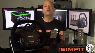 Thrustmaster TSXW Racer Sparco Steering Wheel  Review [upl. by Upton968]