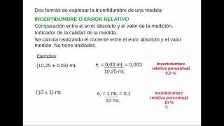 Incertidumbres de medición [upl. by Roswald]