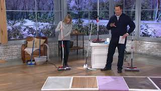 Polti Moppy Cordless Floor Cleaner Steaming Mop on QVC [upl. by Bobker]