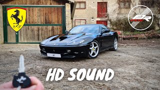 Ferrari 550 Maranello Tubistyle exhaust  POV  INCREDIBLE NA V12 SOUND [upl. by Prasad]