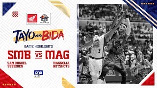 Highlights San Miguel vs Magnolia  PBA Philippine Cup 2020 [upl. by Robby]