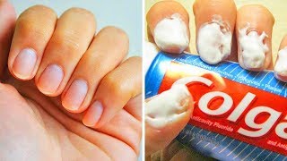 20 ASTUCES FACILES POUR DES ONGLES PARFAITS [upl. by Ahsinar]