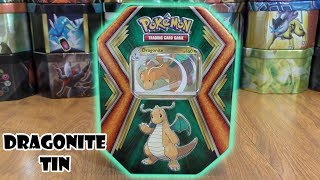 Pokemon Dragonite Tin Opening [upl. by Janaye]