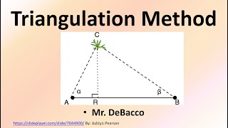 Triangulation Method [upl. by Camila]