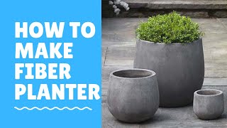 How to Make Fiberglass Planters [upl. by Erna821]