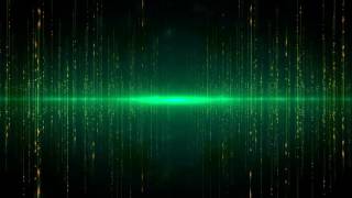 4K 1000 min Green Matrix Glowing Motion Background 2160p Efect [upl. by Ahsinyt]