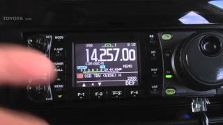 How to adjust ICOM 7000 TBW Audio [upl. by Scheck]