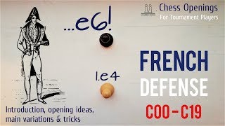 Introduction to the French Defense ⎸Chess Openings [upl. by Elboa]