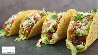 🌮Tacos recipe Vegetarian  Easy Cooking Hub [upl. by Delfeena159]