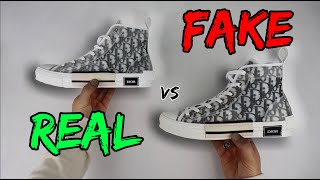 REAL VS FAKE DIOR B23 COMPARISON [upl. by Issie]