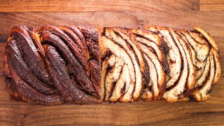 How to Make Nutella Babka  Delicious Chocolate Swirl Bread Recipe [upl. by Sixla]