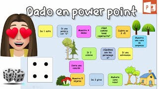 cómo hacer un dado en power point [upl. by Yup563]