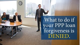 How to Appeal SBA Denial of PPP Loan Forgiveness [upl. by Jobi]