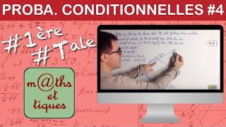 Appliquer la formule des probabilités totales  PremièreTerminale [upl. by Alegna]