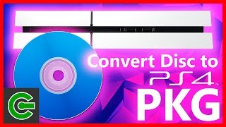 How to convert PS4 game disc to PKG format [upl. by Onaicul]