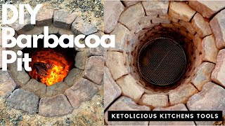 HOW TO MAKE A BACKYARD BRICK BARBACOABARBECUE PIT Weekend project [upl. by Templeton]