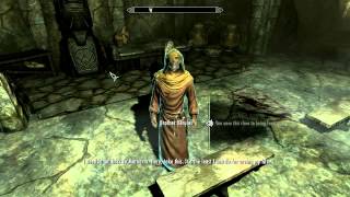 Skyrim  Saving priest Verulus The Taste Od Death [upl. by Agn]