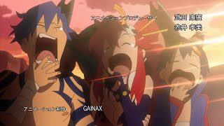 Tengen Toppa GurrenLagann OP 60fps rus sub [upl. by Yriek]