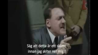 Hitler reagerar på bragden i Berlin SverigeTyskland 44 [upl. by Semela626]