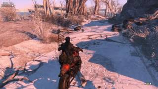 Fallout 4 Driveable Motorcycle Mod [upl. by Lavro]