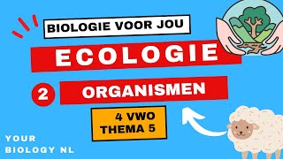 4 vwo  Ecologie  2  Organismen [upl. by Hardwick753]