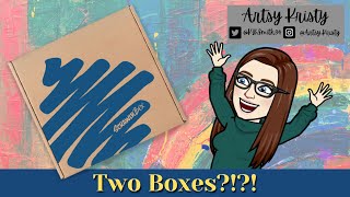 Scrawlrbox Unboxing TWO Boxes April and May 2023 [upl. by Montana]