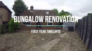 Timelapes  House Renovation  Year 1 [upl. by Ylas]