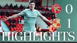 Extended Highlights Walsall vs Swindon Town [upl. by Innep341]