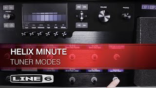 Helix Minute Tuner Modes  Line 6 [upl. by Neerahs]