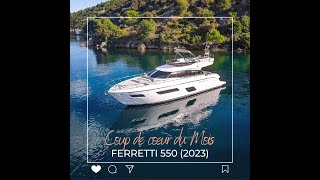 FERRETTI 550 [upl. by Huberman]