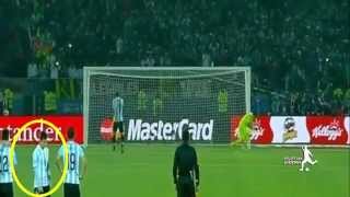 Gonzalo Higuains penalty miss vs Chile Messis Unhappy Reaction  Highlights [upl. by Odeen277]